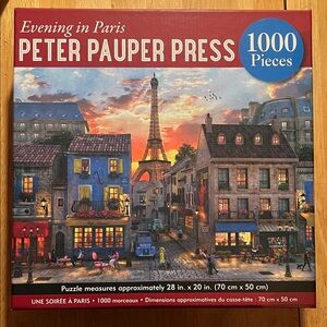 Evening in Paris 1000 Piece Puzzle